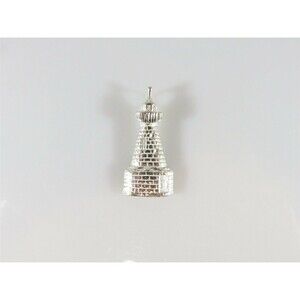 Lighthouse Pendant Seashore Nautical Themed Pendant Sterling Silver